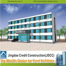 China Jdcc Light Steel Structure Multi-Storey Hotel Building